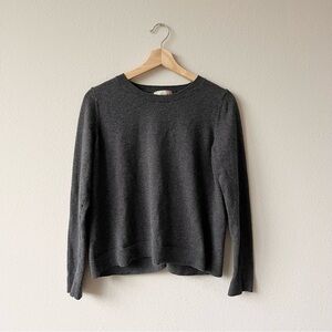 BR Open Back Cotton Blend Sweater